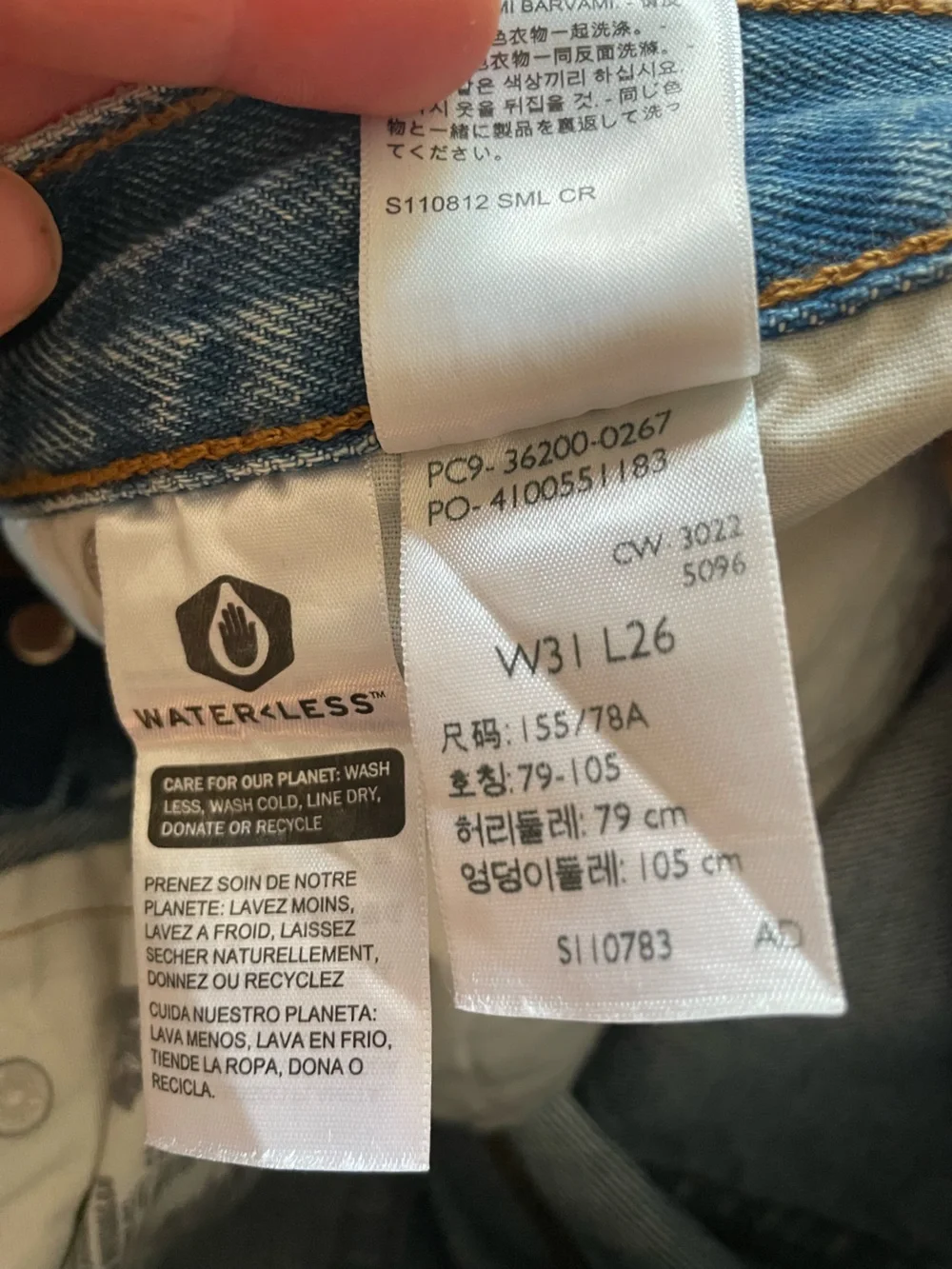 Levi 501 Originals, NWOT - W31 L26 - Picture 6 of 10